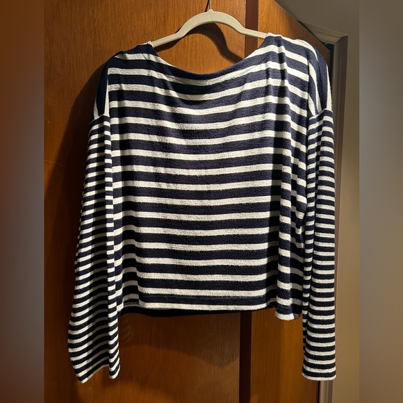 Rag & bone striped lightweight sweater XL - Picture 2 of 7